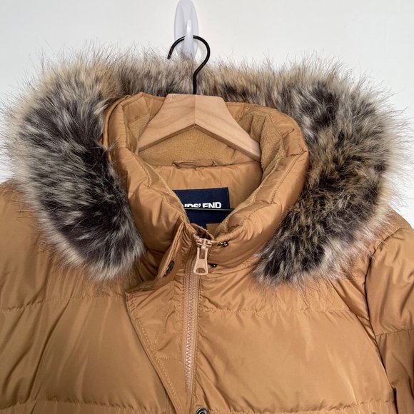 Lands' End Plus Size 3X Women's Down Winter Coat Insulated Puffer - Picture 2 of 10